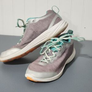 Vionic Agile Fyn Women's Sz 7.5 M Shoes Gray & Blue Athletic Sneakers 335FYN